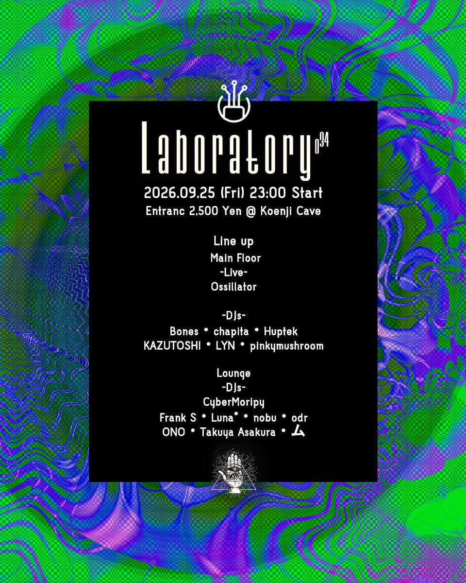 Laboratory Vol.34 flyer