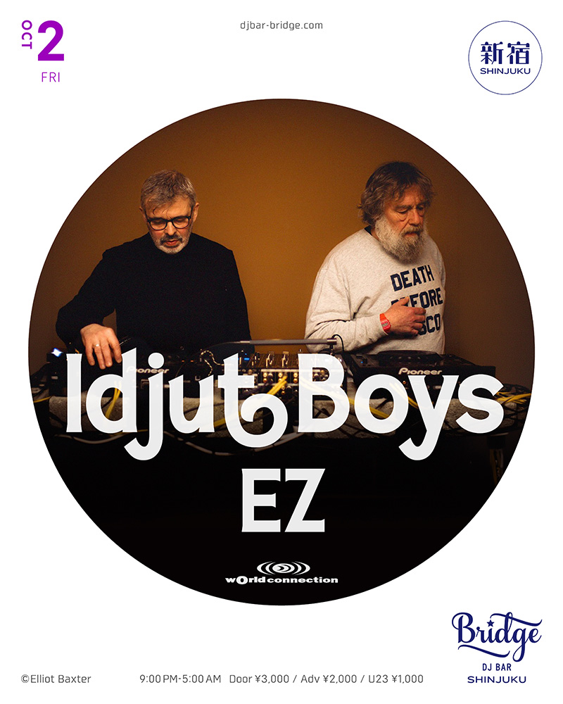wOrld connection - Idjut Boys - flyer